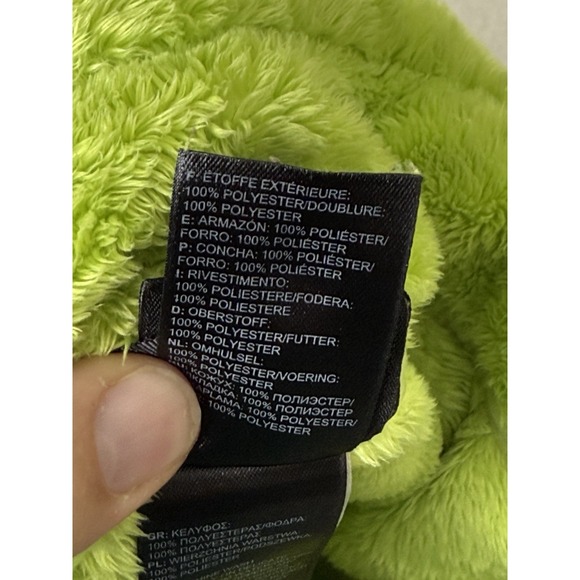 The North Face Women's Osito Fleece Zip Up Jacket Lime Green Outdoor Casual Med - Picture 9 of 14